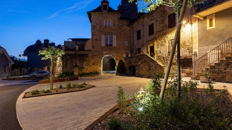 Saint Côme d'Olt - végétalisation rue - Arnaud Mirabel - Paysagiste concepteur